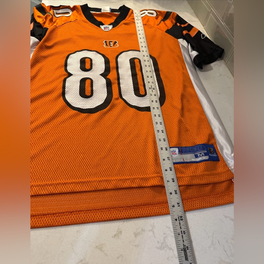 Reebok Vintage Peter Warrick Cincinnati Bengals jersey mens size‎ Medium - Picture 13 of 14